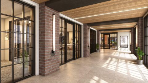 Element Veridian Multifamily Lobby