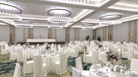 Hotel Effie 3D Renderings Hospitality Ballroom