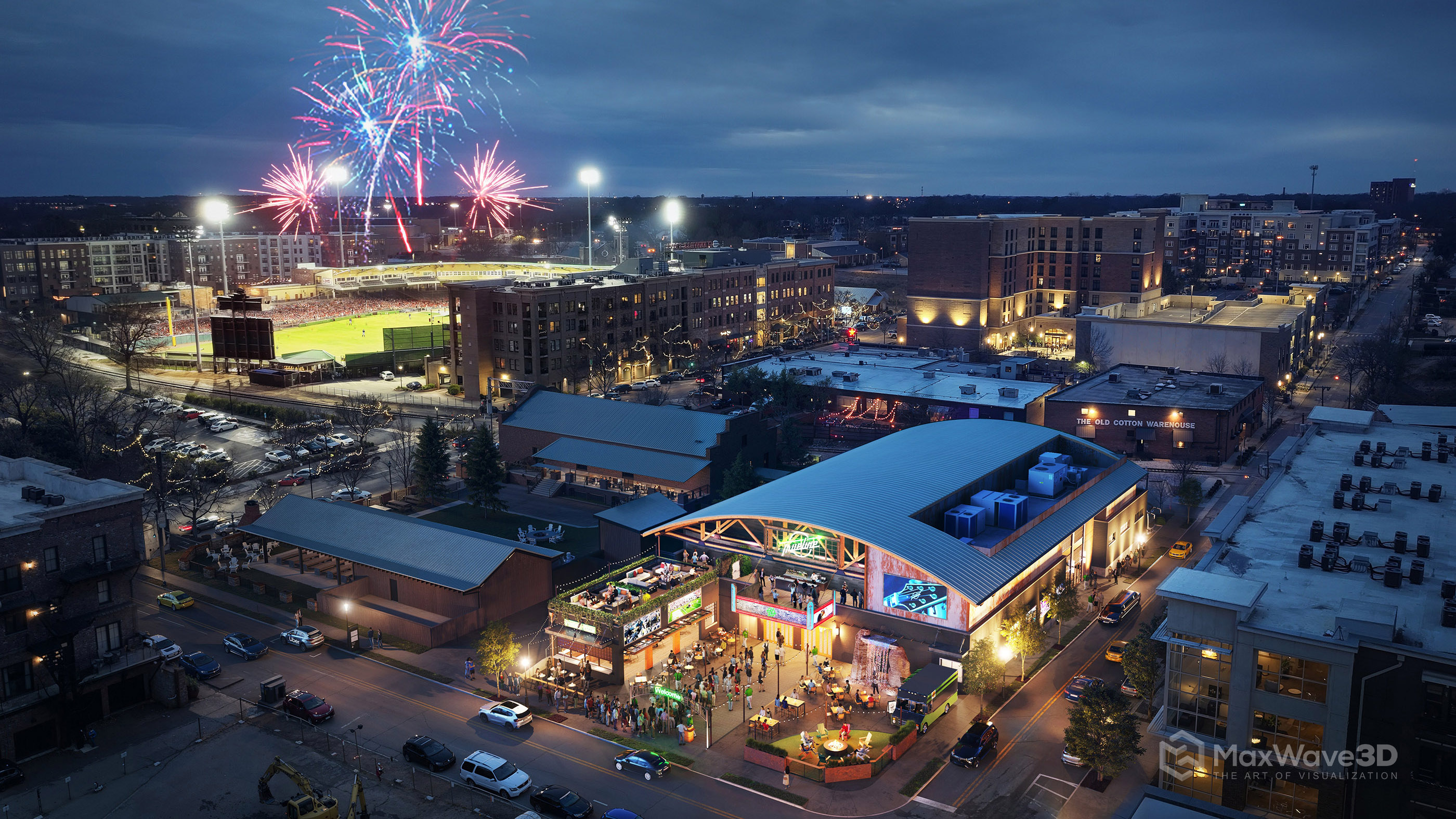 Entertainment Venue Renderings