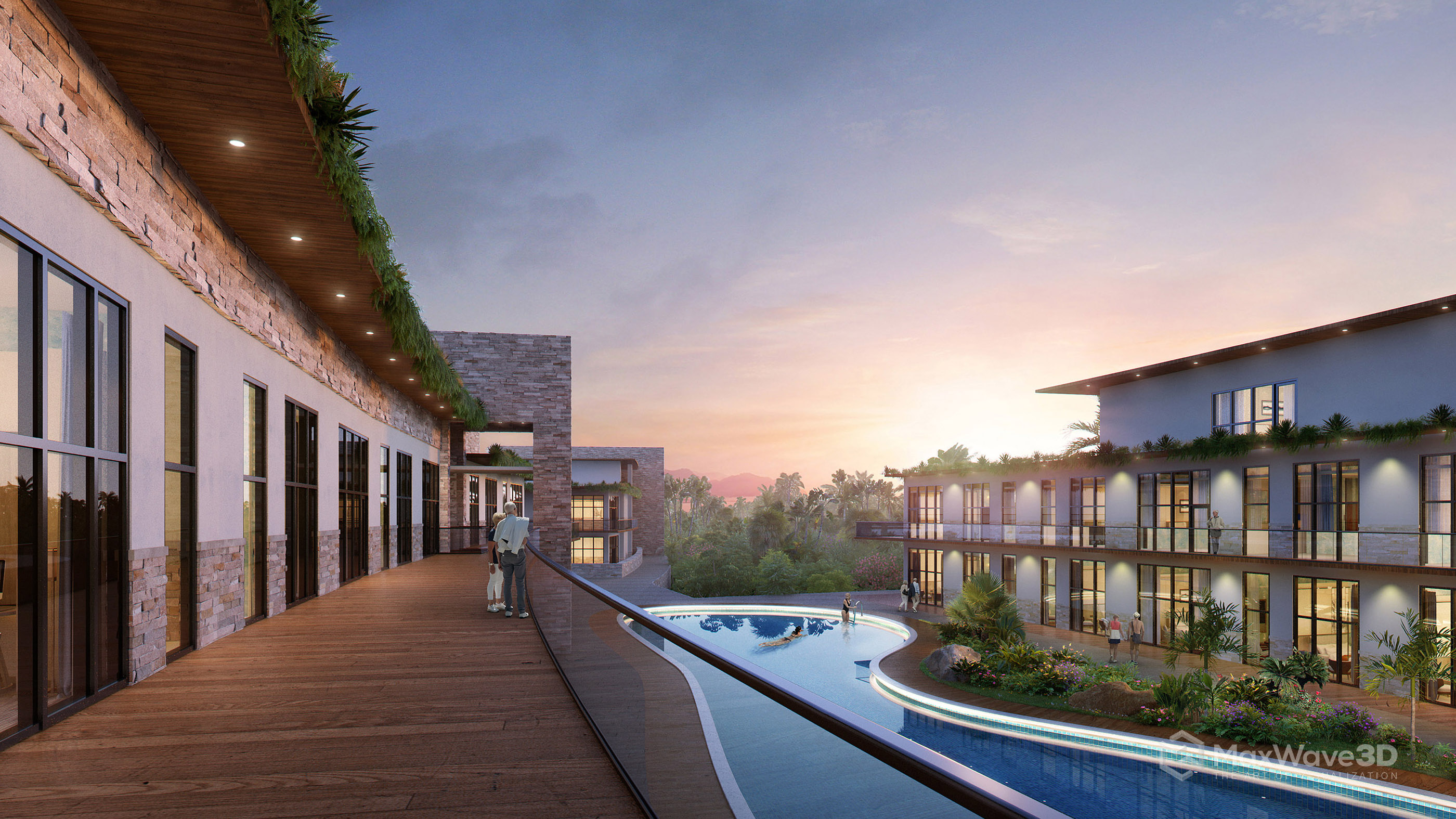 Luxury Apartments Amenity Design