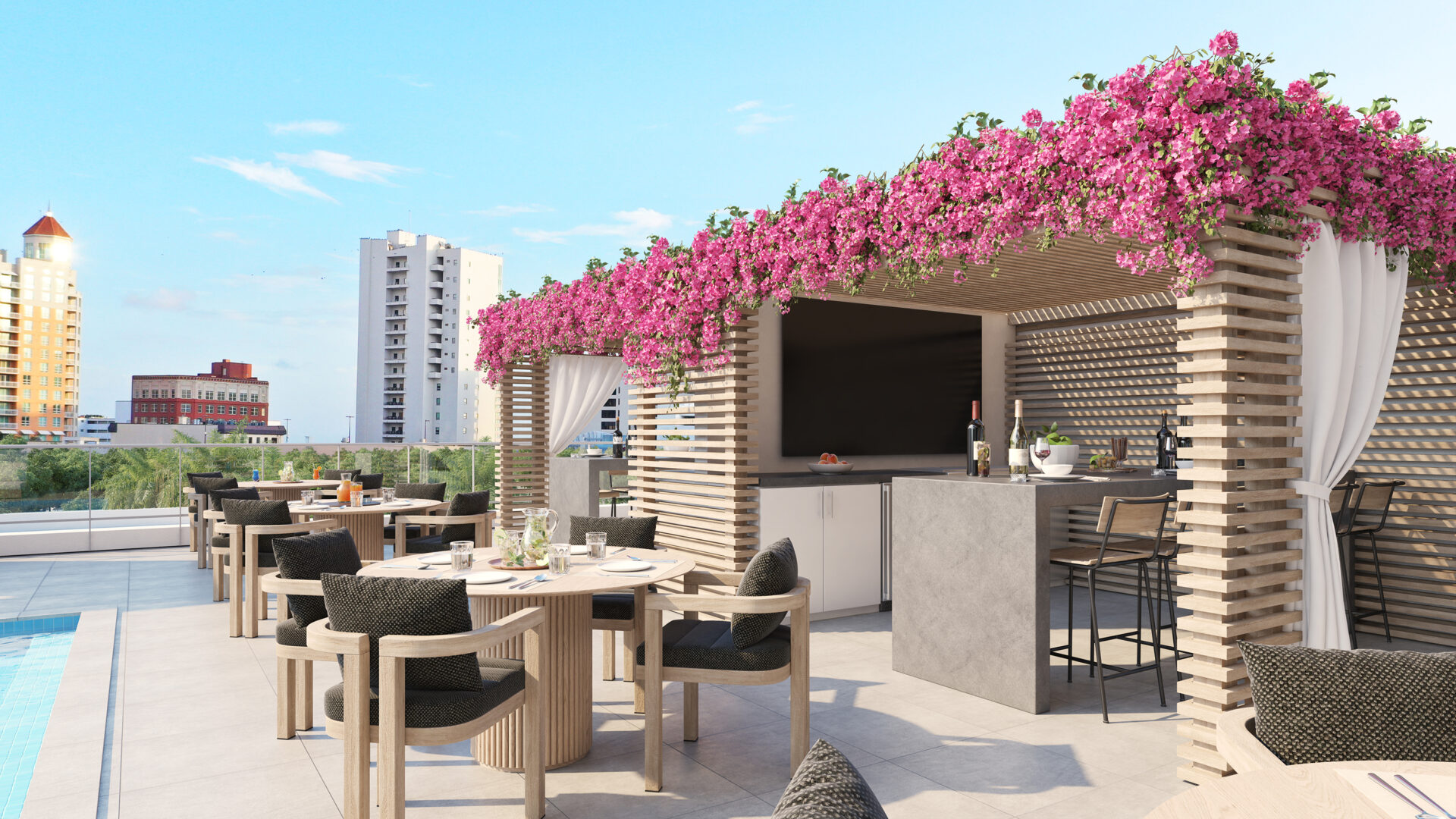 Luxury Amenities 3D Renderings
