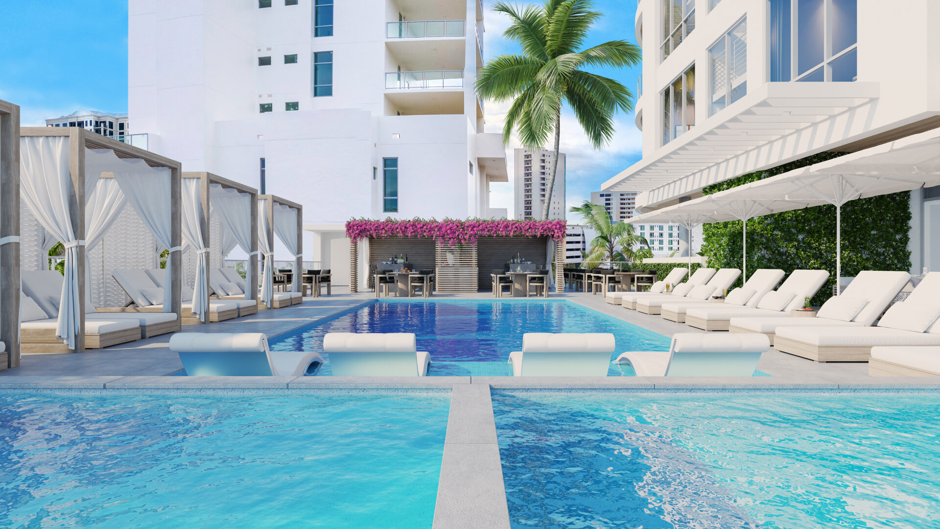 Luxury Amenities 3D Renderings