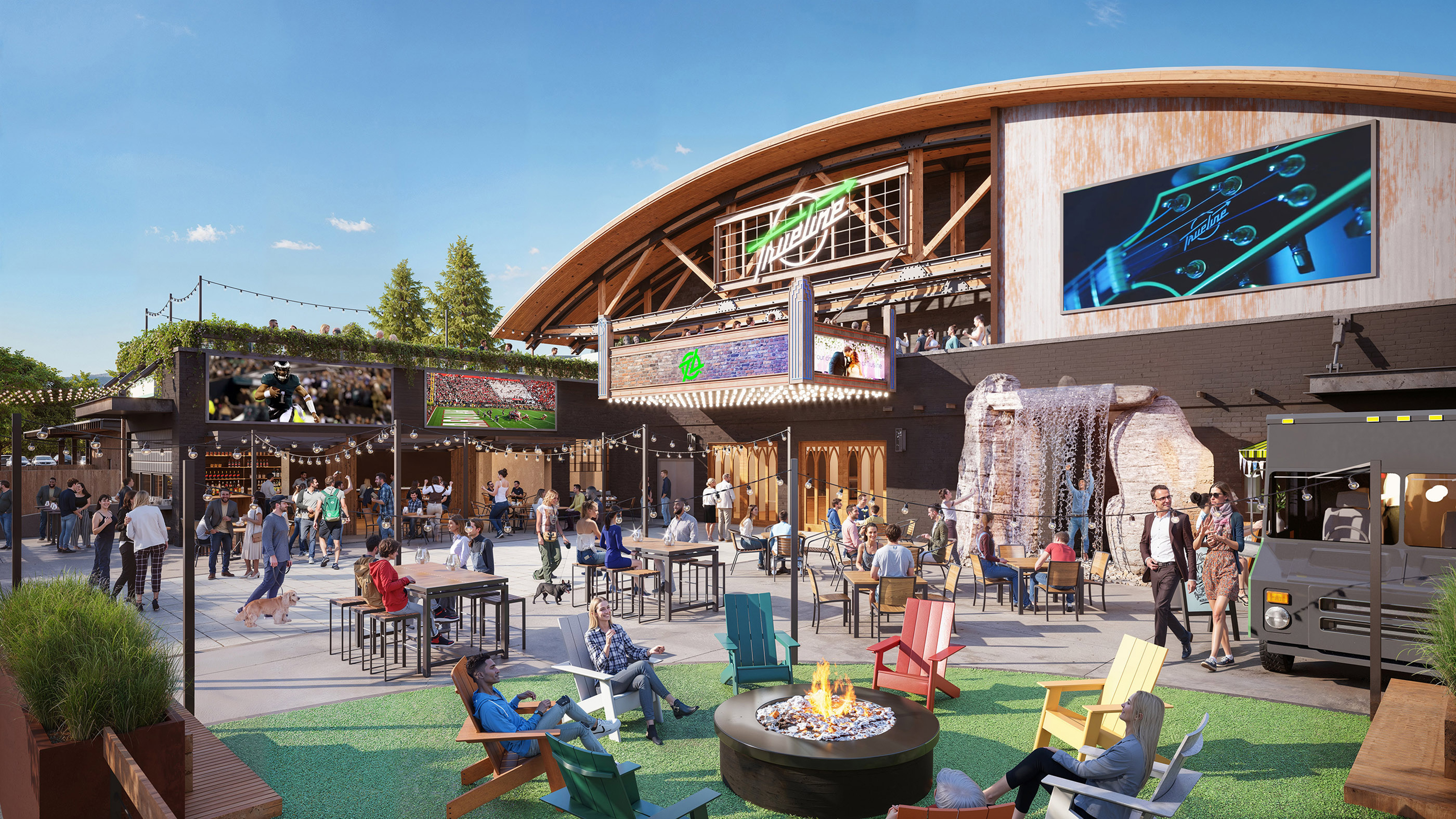 Entertainment Venue Renderings