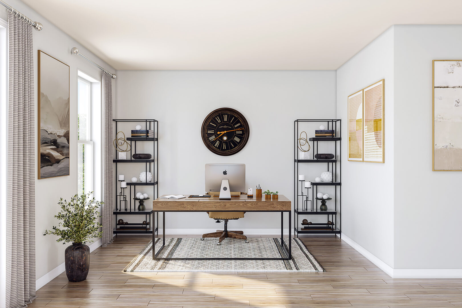 Architectural Rendered Luxury Residential Interiors