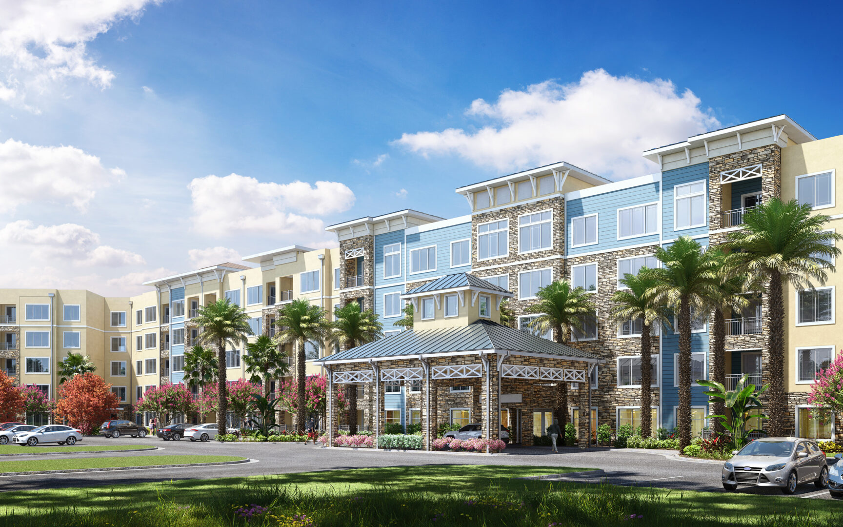Senior Living Architectural Visualization