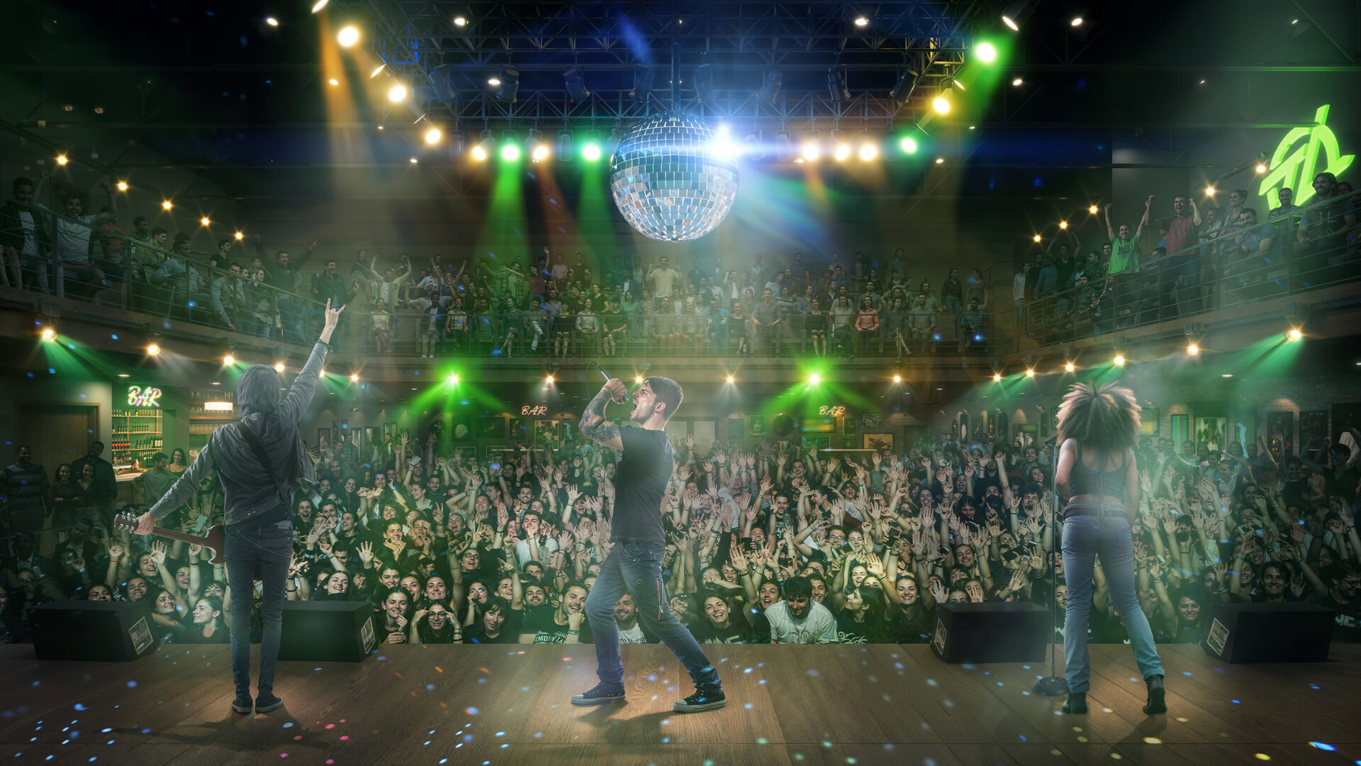 Concert Venue Renderings