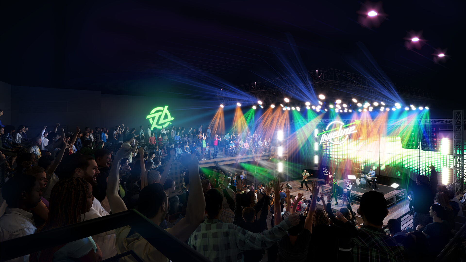 Concert Venue Renderings