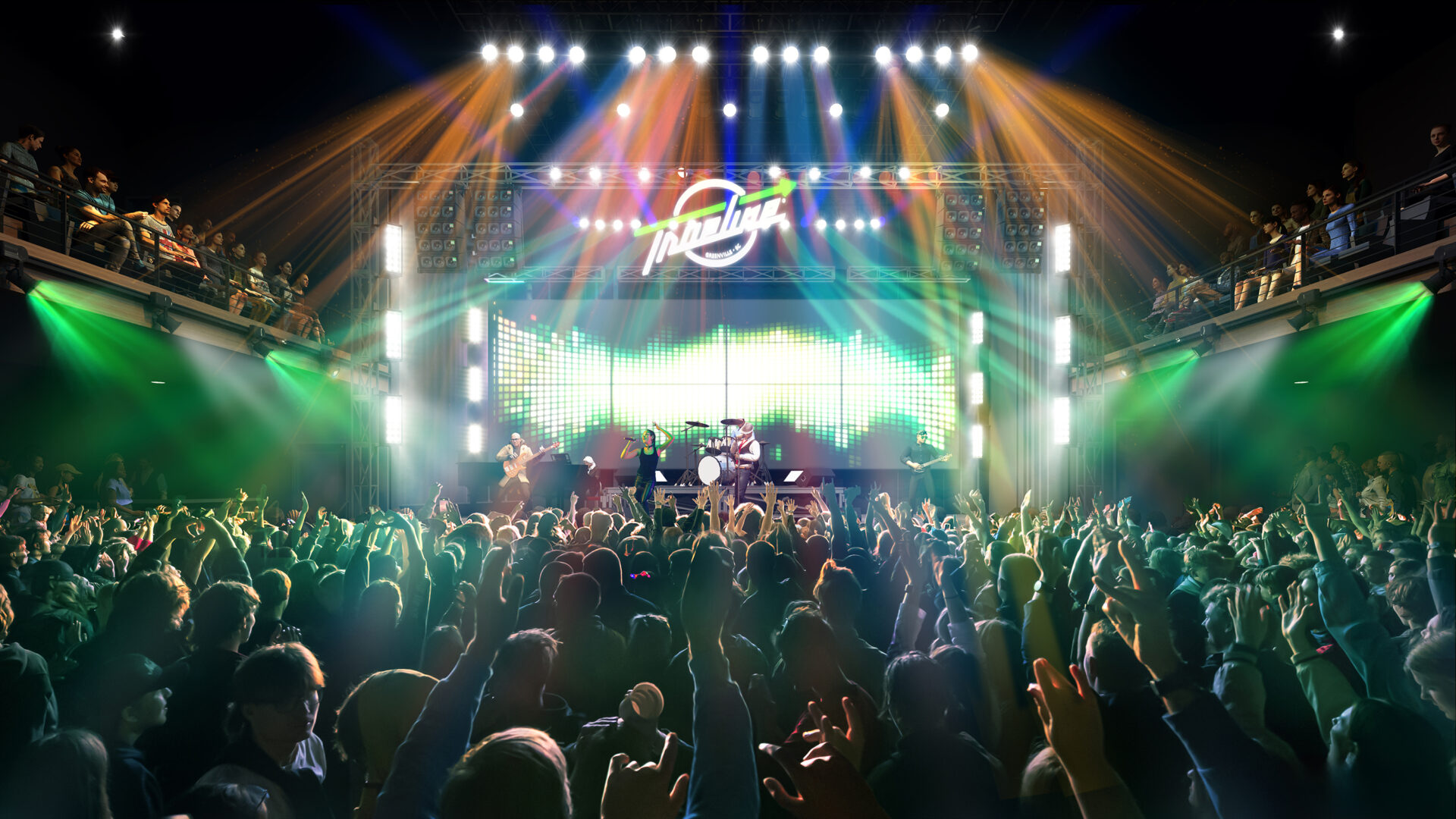 Concert Venue Renderings