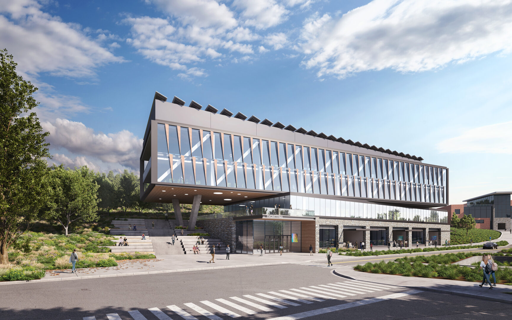 Higher Education Rendering Design