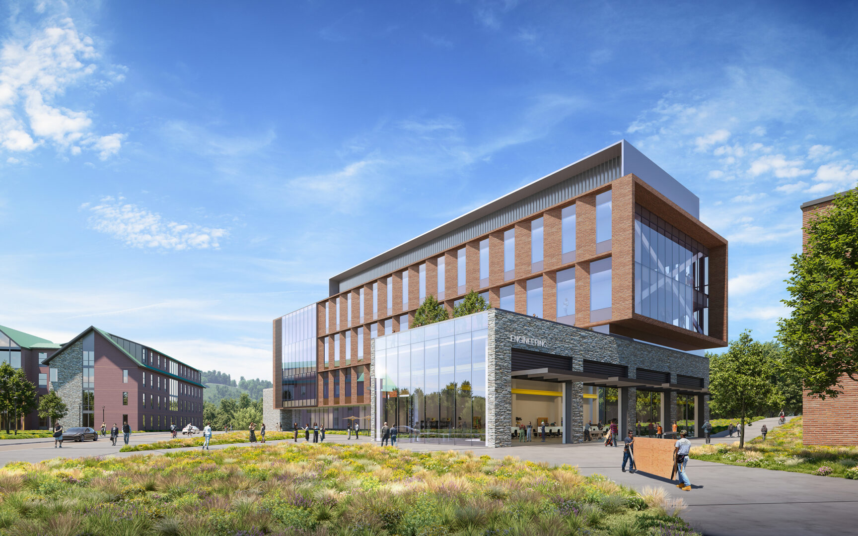 Higher Education Rendering Design